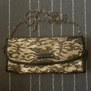 Betsey Johnson Lace Convertible Crossbody Bag